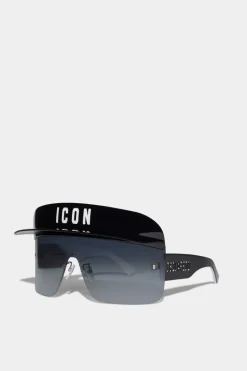 Icon Mask Black Sunglasses
