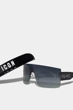 Icon Mask Black Sunglasses