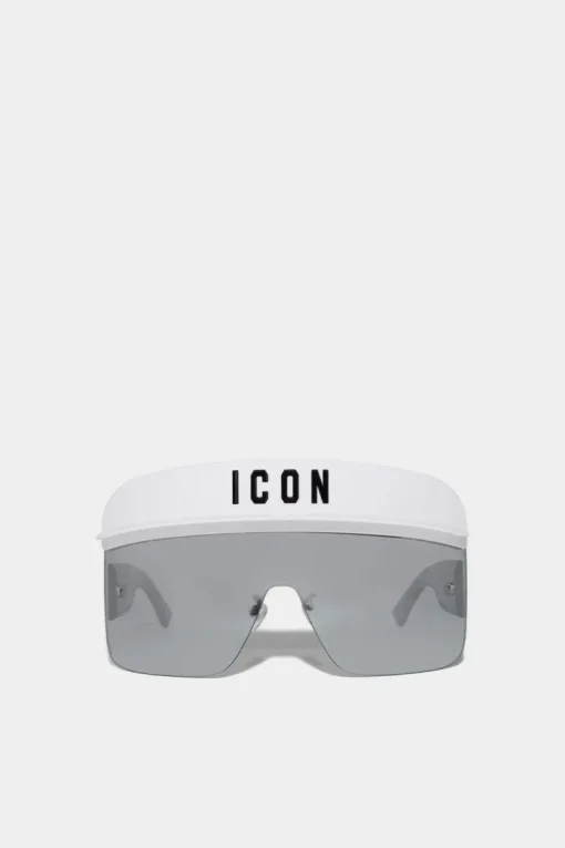 Icon Mask White Sunglasses