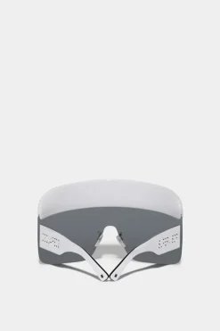 Icon Mask White Sunglasses