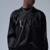Icon Sequined Satin