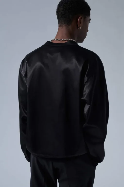 Icon Sequined Satin