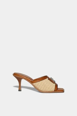 Jungle Rafia Sandals