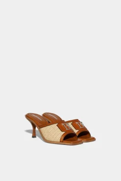 Jungle Rafia Sandals