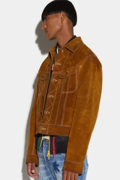 Leather L.A. Jean Jacket
