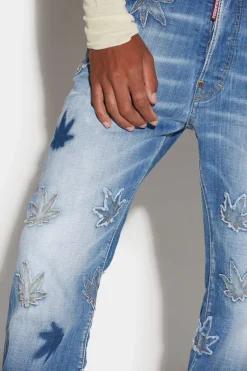 Light Ave Maria Wash Bob Jeans