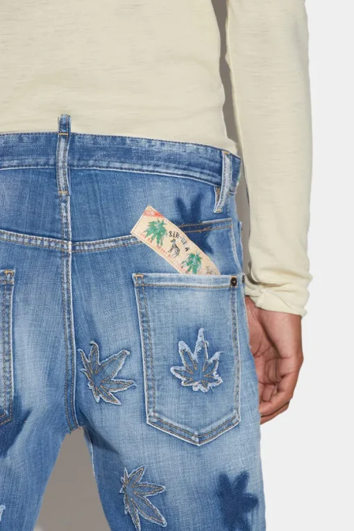 Light Ave Maria Wash Bob Jeans
