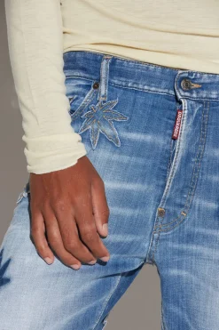 Light Ave Maria Wash Bob Jeans
