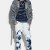 Light Blue Water Wash Skater Jeans
