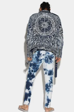 Light Blue Water Wash Skater Jeans