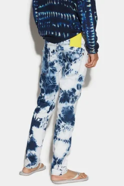 Light Blue Water Wash Skater Jeans