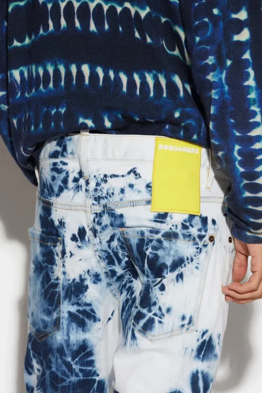 Light Blue Water Wash Skater Jeans