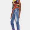Light Clean Wash Jennifer Cropped Jeans