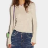 Light Ribbed Knit Top