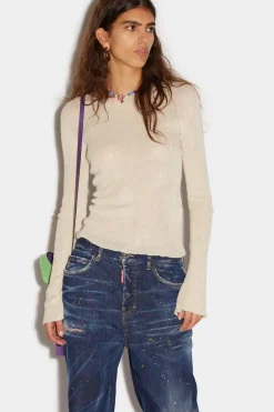 Light Ribbed Knit Top