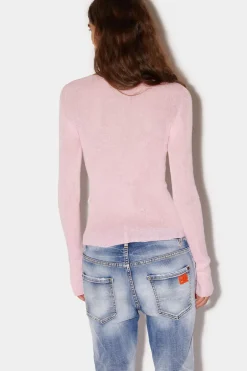 Light Ribbed Knit Top