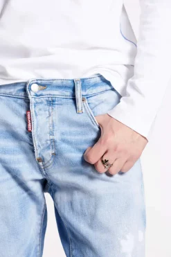 Light Super Fade Wash Slim Jeans
