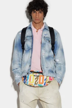 Light Super Ripped Wash Medium Over Jean Jacket