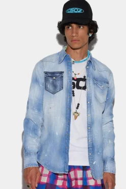 Light Wash Bob Shirt