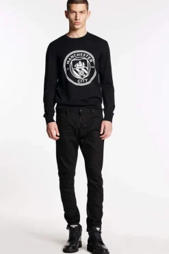 Manchester City Black Sexy Twist Jeans