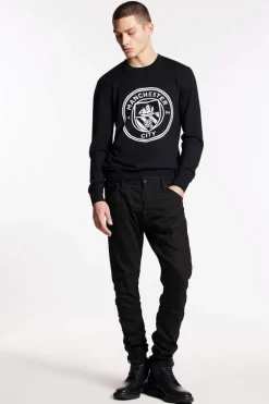 Manchester City Black Sexy Twist Jeans