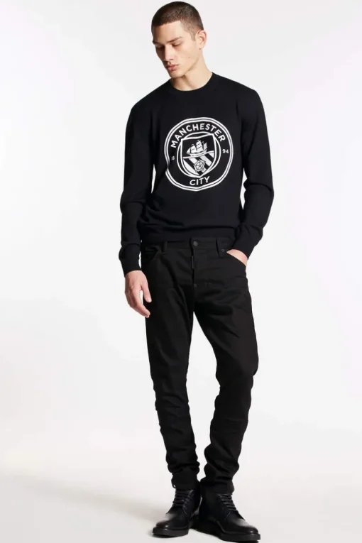 Manchester City Black Sexy Twist Jeans