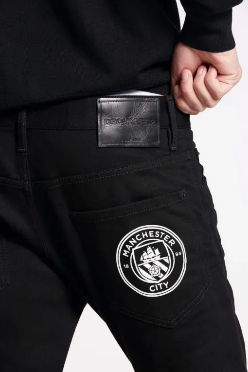Manchester City Black Sexy Twist Jeans