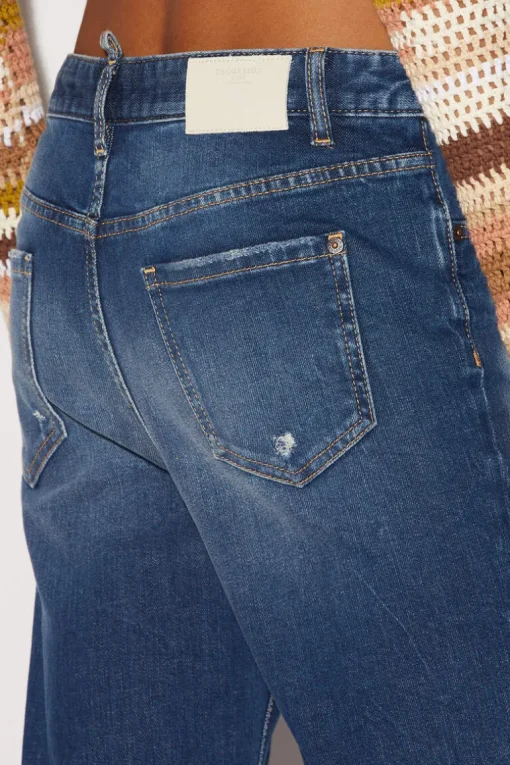 Medium Clean Wash Super Flare Jeans