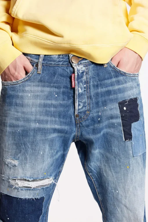 Medium Patch Wash Roadie Jeans