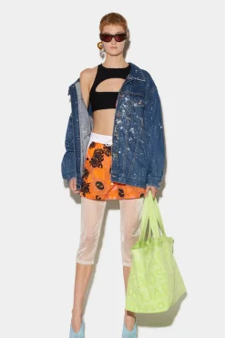 Medium Sea Salt Wash Over Jean Jacket