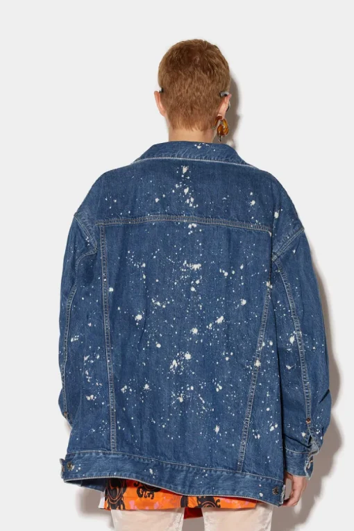 Medium Sea Salt Wash Over Jean Jacket