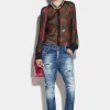 Medium Slash Wash Cool Girl Cropped Jeans