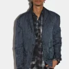 Patchwork Super Relax Shoulder Jacket