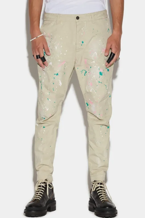 Pinky Splash Chino Pants