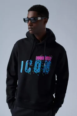 Pixeled Icon Cool Hoodie