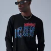 Pixeled Icon Crewneck Knit