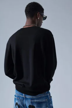 Pixeled Icon Crewneck Knit