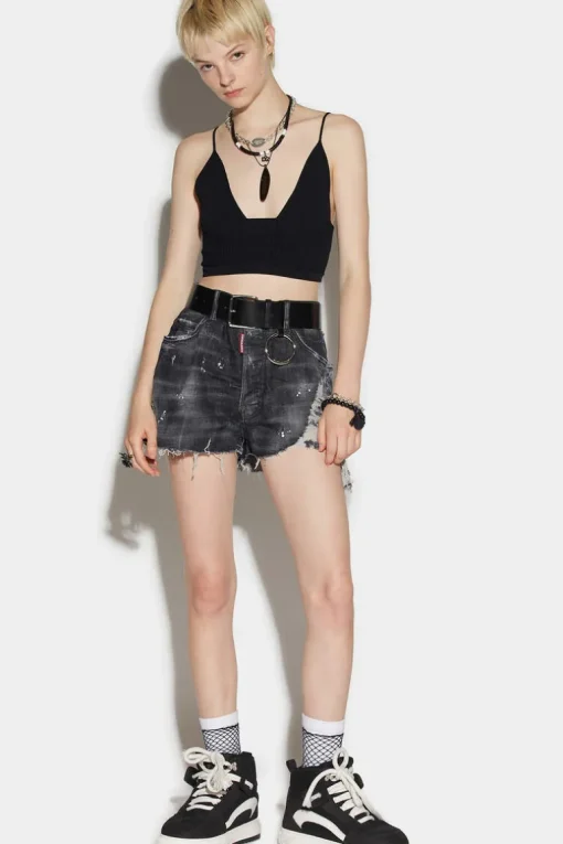 Raw Cut Baggy Shorts