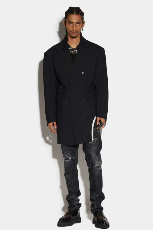 Raw Cut 80'S Coat
