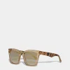 Refined Beige Sunglasses