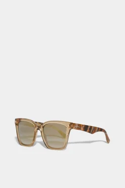 Refined Beige Sunglasses
