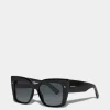Refined Black Sunglasses