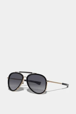 Refined Black Sunglasses