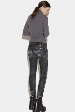 Ripped Knee Wash Jennifer Jeans