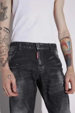 Ripped Knee Wash Sexy Twist Jeans