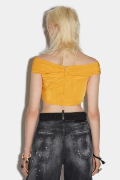Ruffled Crop Top