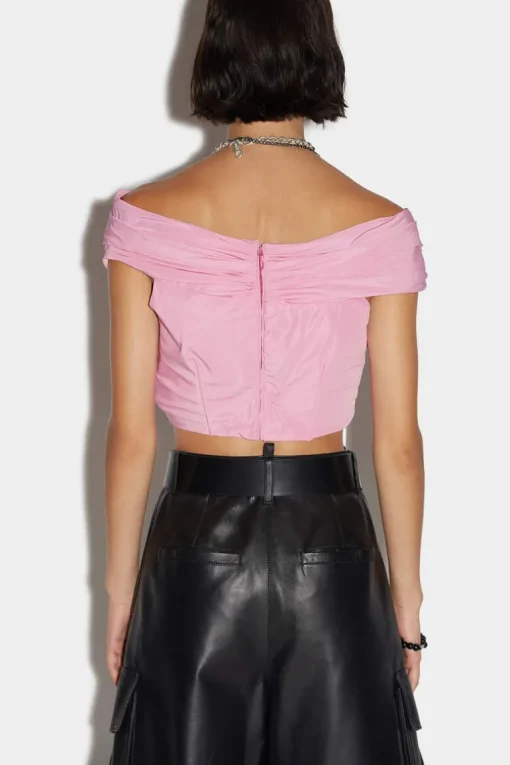 Ruffled Crop Top