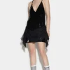Sequined Drapy Dress