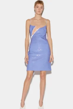 Sequinned Zip-Around Dress