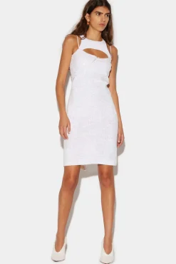 Sequinned Zip-Around Dress